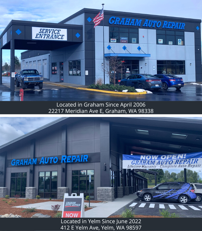Graham Auto Repair serving in 2 locations: Graham, WA and Yelm, WA